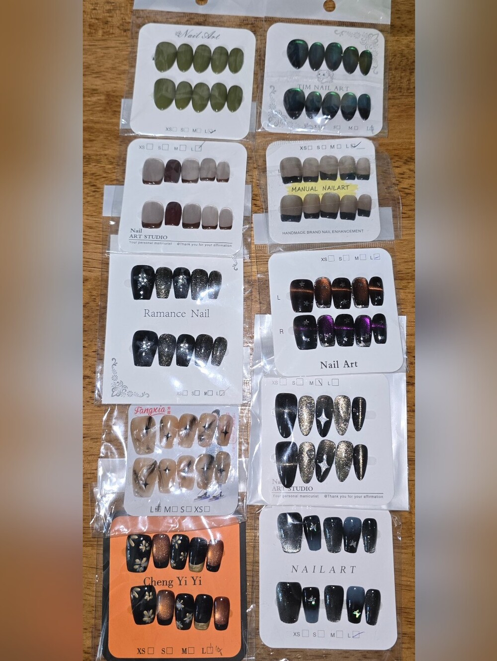 Assortment Of Press On Nails